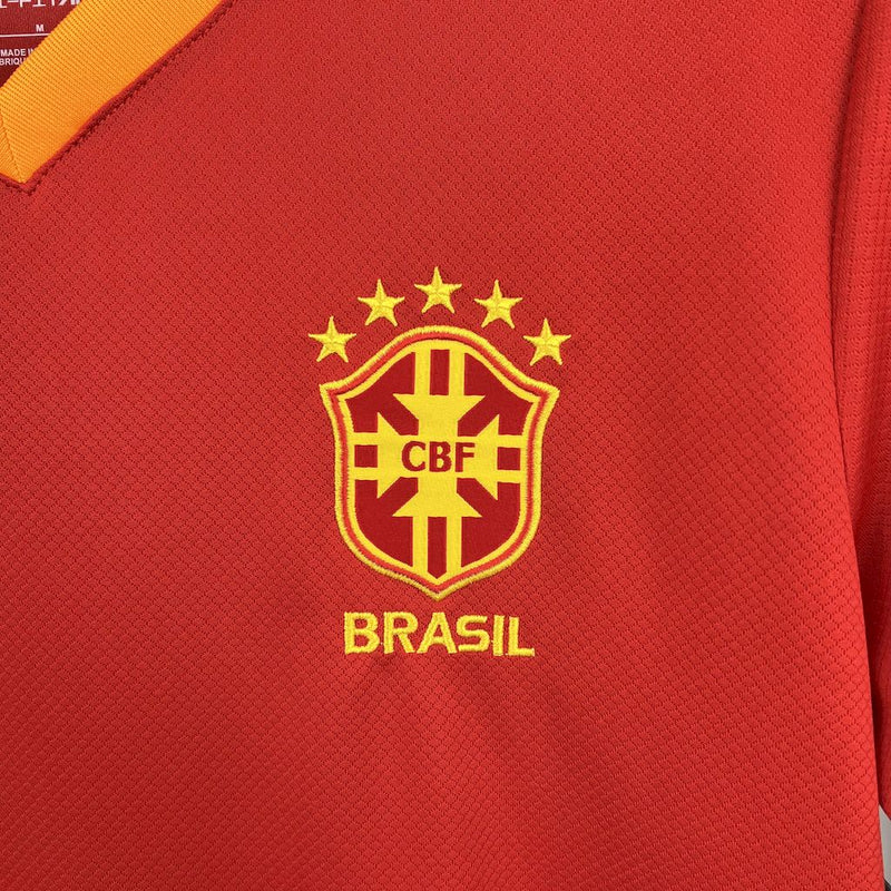 Camisa Brasil Edição Especial Vermelha Jordan - Torcedor