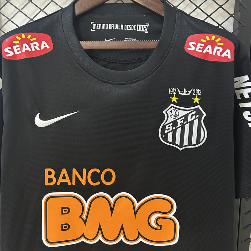 Camisa Retrô Santos 2011/2012 II Away - Preta - Nike