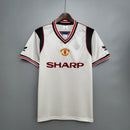 Camisa Retrô Manchester United 1985 II Away - Branca - Adidas