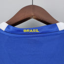 Camisa Retrô Brasil 2006 II Away - Azul - Nike