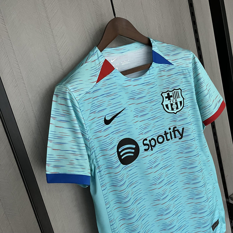 Camisa Barcelona 2023/24 II Away - Torcedor - Azul