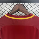 Camisa Retrô Roma 2017/2018 Home - Manga Longa