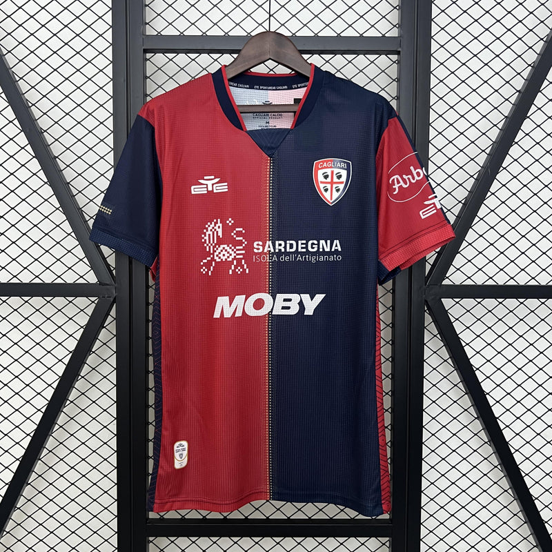 Camisa Caglari 2024/25 I Home - Torcedor