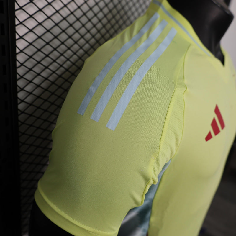 Camisa Espanha 2024 II Away - Jogador - Amarela Adidas