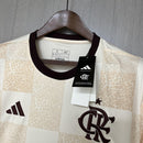 Camisa Flamengo 2024/25 Pré-Jogo - Torcedor - Bege
