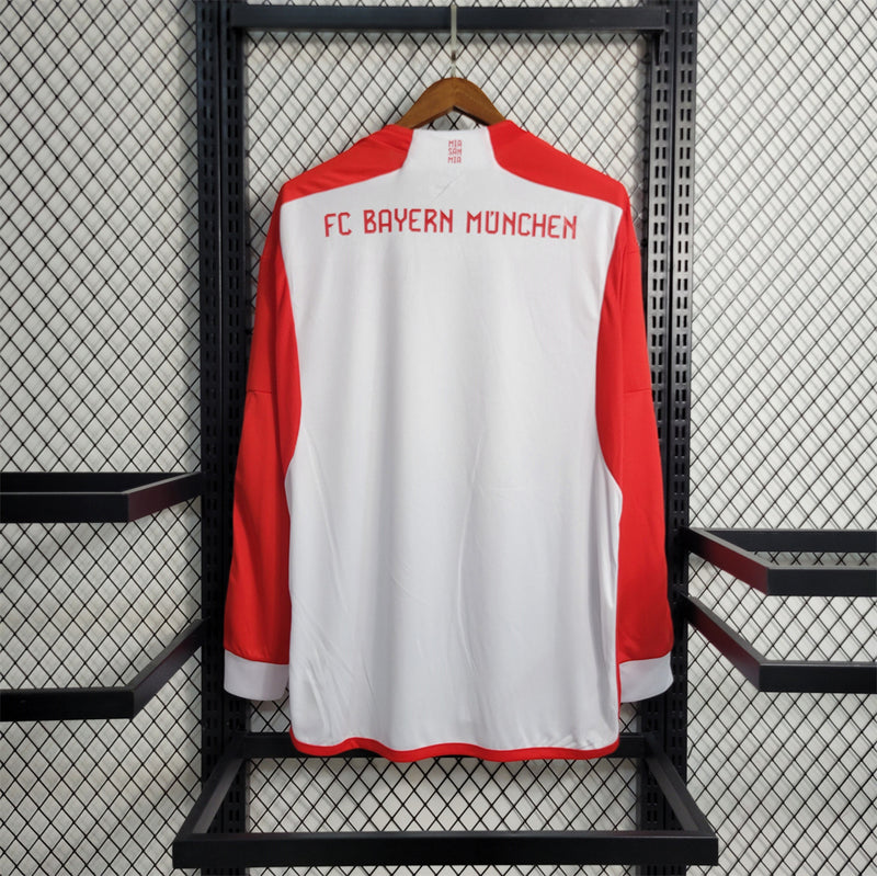 Camisa Bayern de Munique 2023/24 I Home - Torcedor Manga Longa