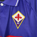 Camisa Retrô Fiorentina 1998 Nintendo I Home - Roxa - Manga Longa Fila