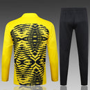 24/25 Conjunto Treino Borussia Dortmund - Frio Zíper Curto - Amarelo