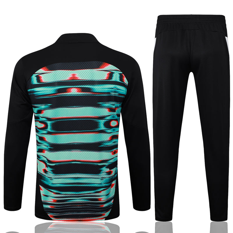 25/26 Conjunto Treino Portugal Frio Zíper Curto