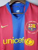 Camisa Retrô Barcelona 2007/2008 I Home - Manga Longa Nike