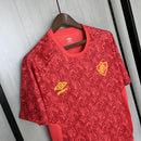 Camisa Fluminense 2024/25 Treino Vermelha - Torcedor