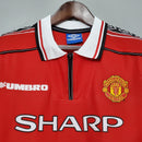 Camisa Retrô Manchester United 1998/1999 I Home - Umbro