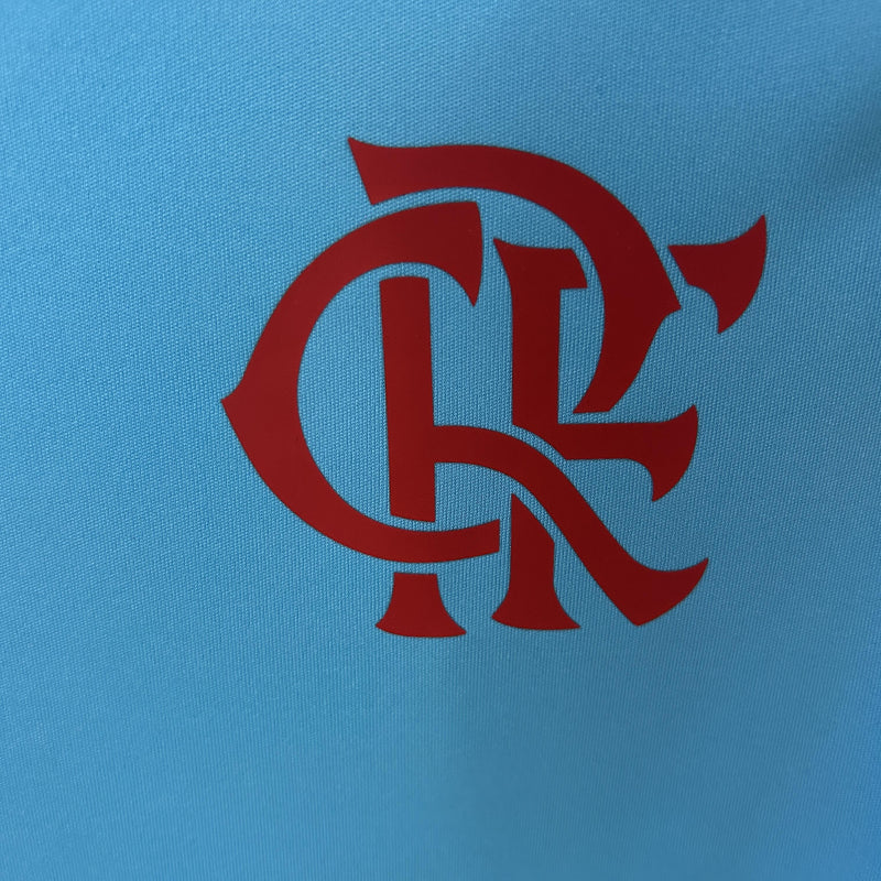 Camisa Flamengo 2025/26 Regata Treino - Azul Claro - Torcedor