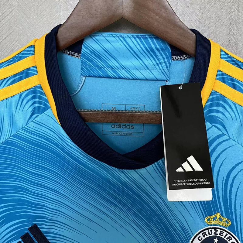 Camisa Cruzeiro 2023/24 III - Feminina - Azul