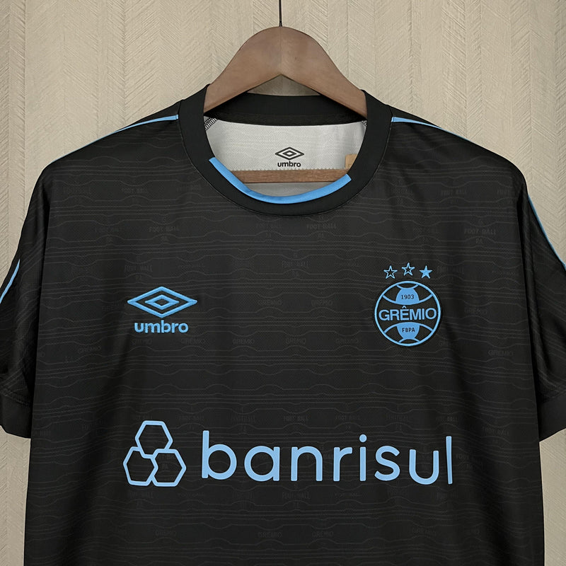 Camisa Grêmio 2023/24 III Third - Preta - Torcedor