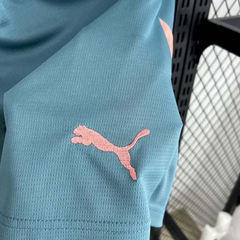 Short Manchester City 2024/2025 Fourth - Azul