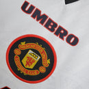 Camisa Retrô Manchester United 1996/1997 II Away - Branca - Umbro