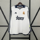 Camisa Retrô Real Madrid 2000/2001 I Home - Manga Longa Adidas