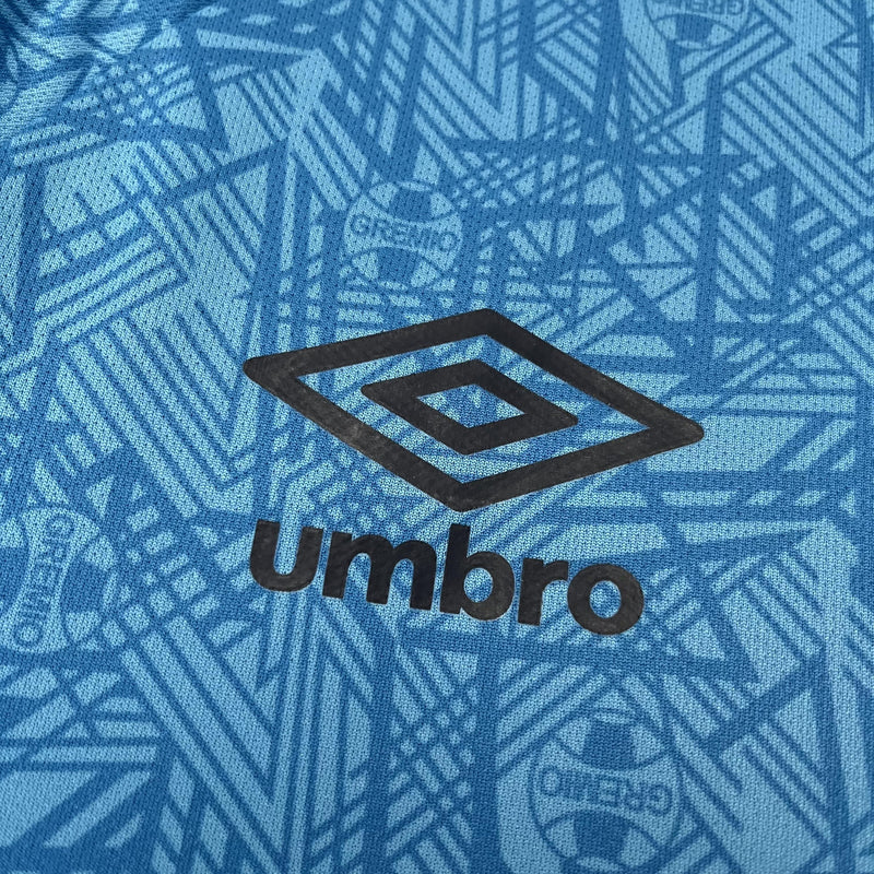 Camisa Grêmio 2024/25 Treino Azul Claro - Torcedor