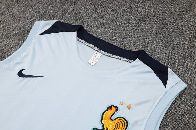 24/25 Conjunto Treino França- Regata - Branco