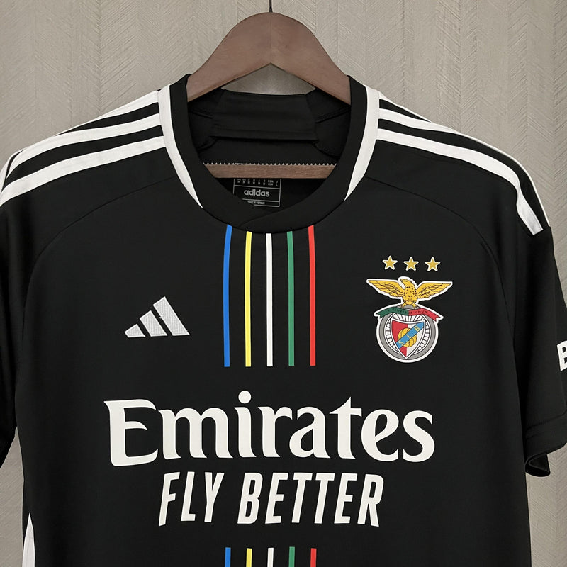 Camisa Benfica 2023/24 II Away - Torcedor - Preta