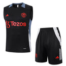 24/25 Conjunto Treino Manchester United - Regata - Preto