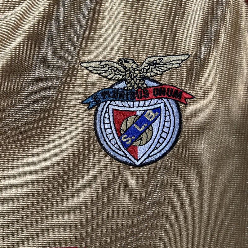 Camisa Retrô Benfica 1998/1999 II Away - Dourada
