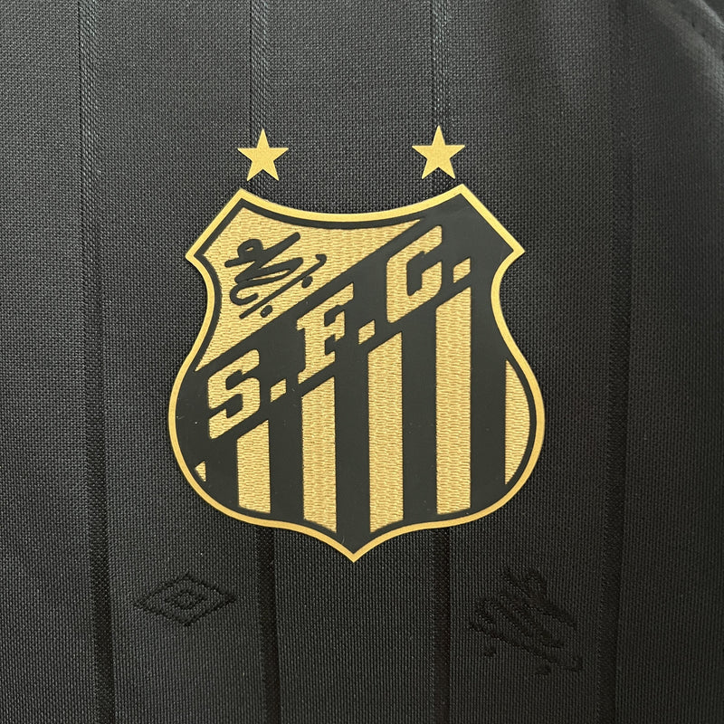 Camisa Santos Charlie Brown Jr Oversized - Preta - Torcedor