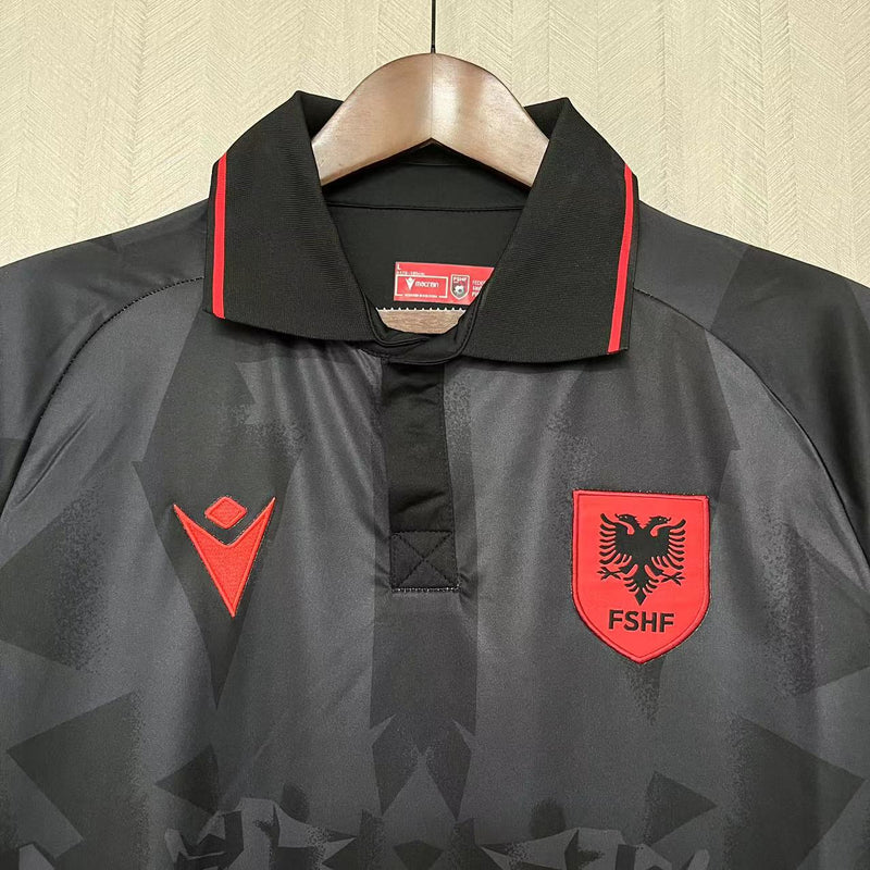 Camisa Albânia 23/24 III Third - Torcedor - Preta