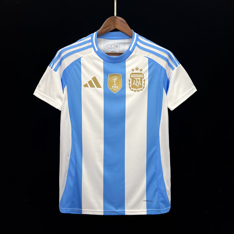 Camisa Argentina 2024/25 I Home - Torcedor