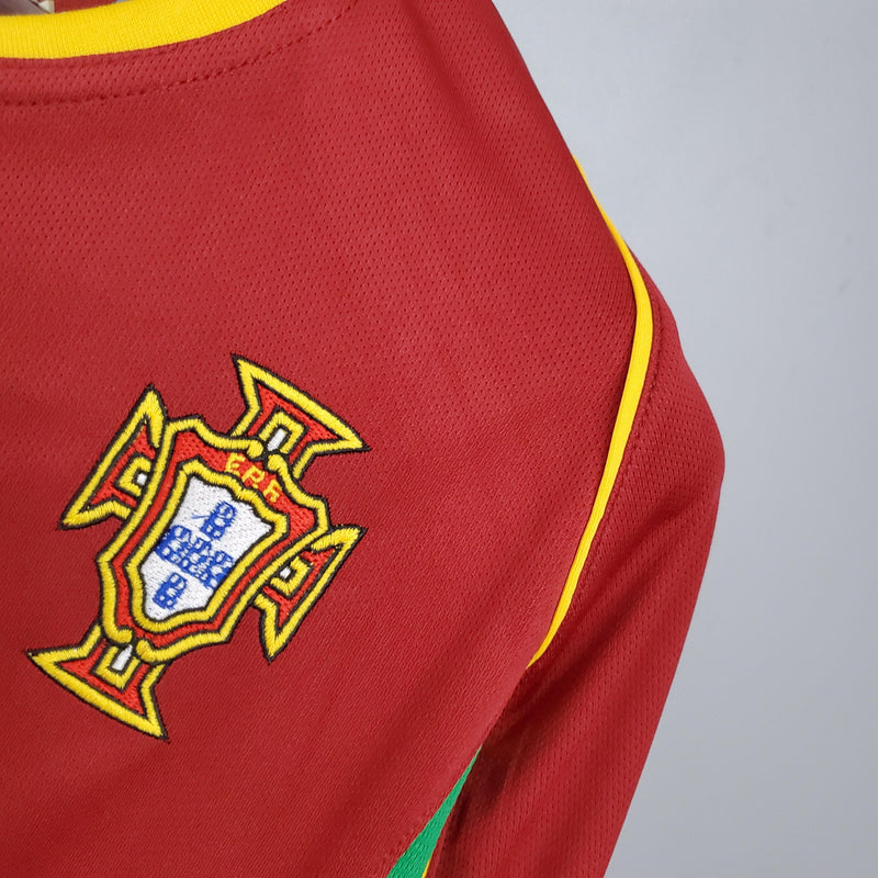 Camisa Retrô Portugal 2002 I Home - Nike