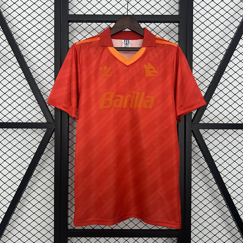 Camisa Retrô Roma 1992/1994 III Third - Vermelha - Adidas