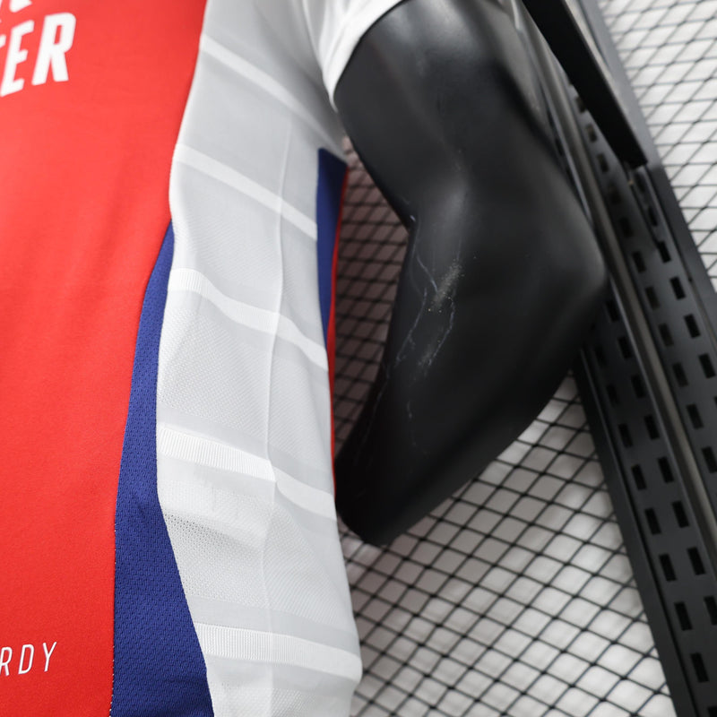 Camisa Arsenal 2024/2025 I Home - Jogador - Vermelha Adidas