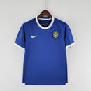 Camisa Retrô Brasil 2006 II Away - Azul - Nike