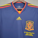 Camisa Retrô Espanha Final Copa 2010 II Away - Azul - Manga Longa Adidas