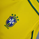 Camisa Retrô Brasil 1998 I Home - Amarela - Nike
