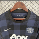 Camisa Manchester United 2013/2014 Azul Marinho - Manga Longa
