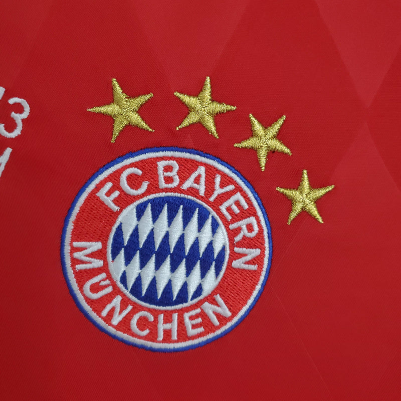Camisa Retrô Bayern de Munique 2013/14 Final Champions League - Manga Longa