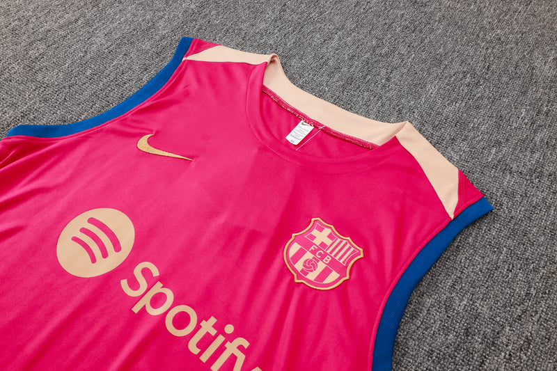 24/25 Conjunto Treino Barcelona - Regata - Rosa