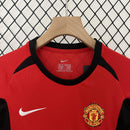 Conjunto Infantil Retrô - Manchester United 2002/04 I Home