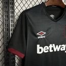 Camisa West Ham 2024/25 III Third - Torcedor - Preta