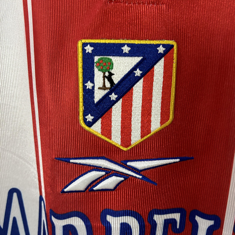 Camisa Retrô Atlético de Madrid 1999/2000 I Home - Reebok
