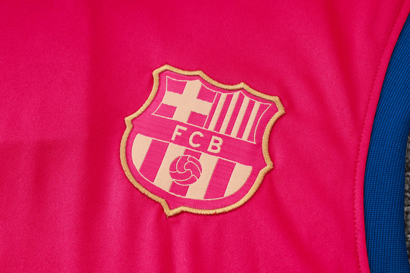 24/25 Conjunto Treino Barcelona - Regata - Rosa