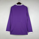 Camisa Retrô Real Madrid 2016/17 II Away - Roxa - Manga Longa Adidas