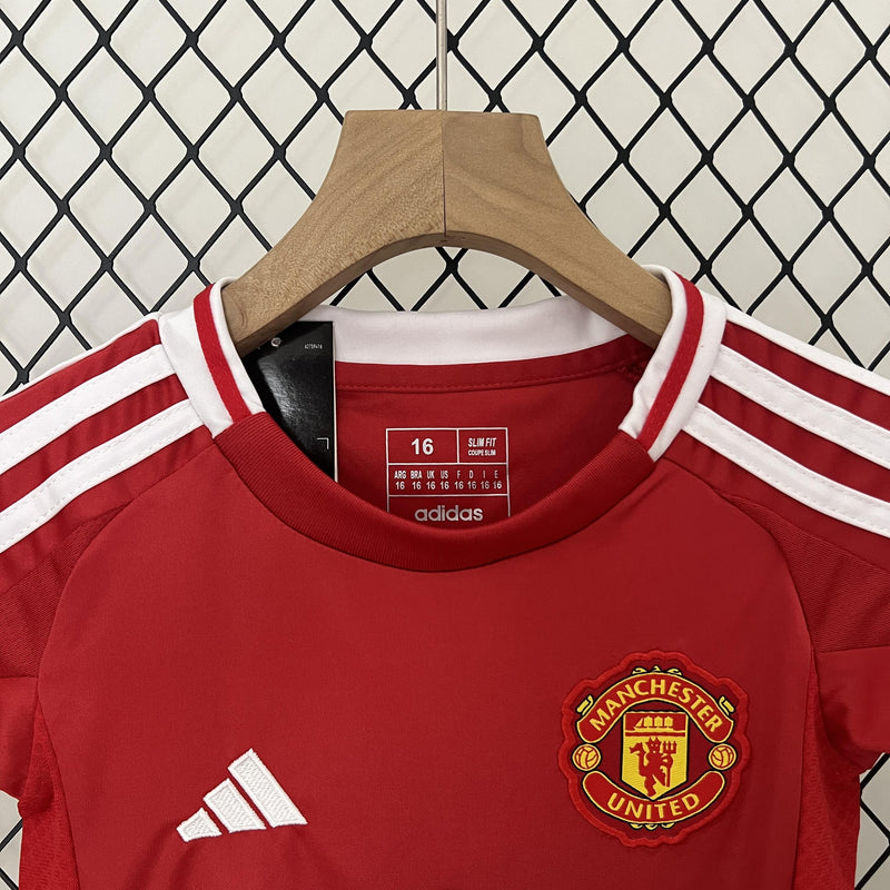 Conjunto Infantil - Manchester United 24/25 I Home