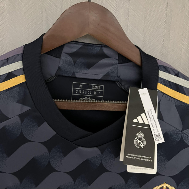 Camisa Real Madrid 2023/24 II Away - Torcedor - Azul Escuro