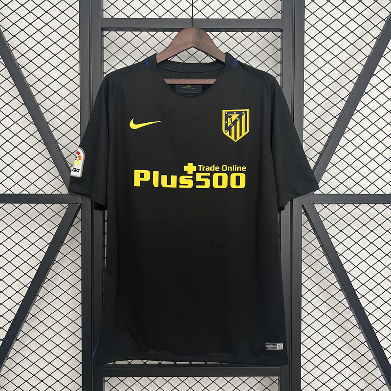 Camisa Retrô Atlético de Madrid 2016/2017 II Away - Preta