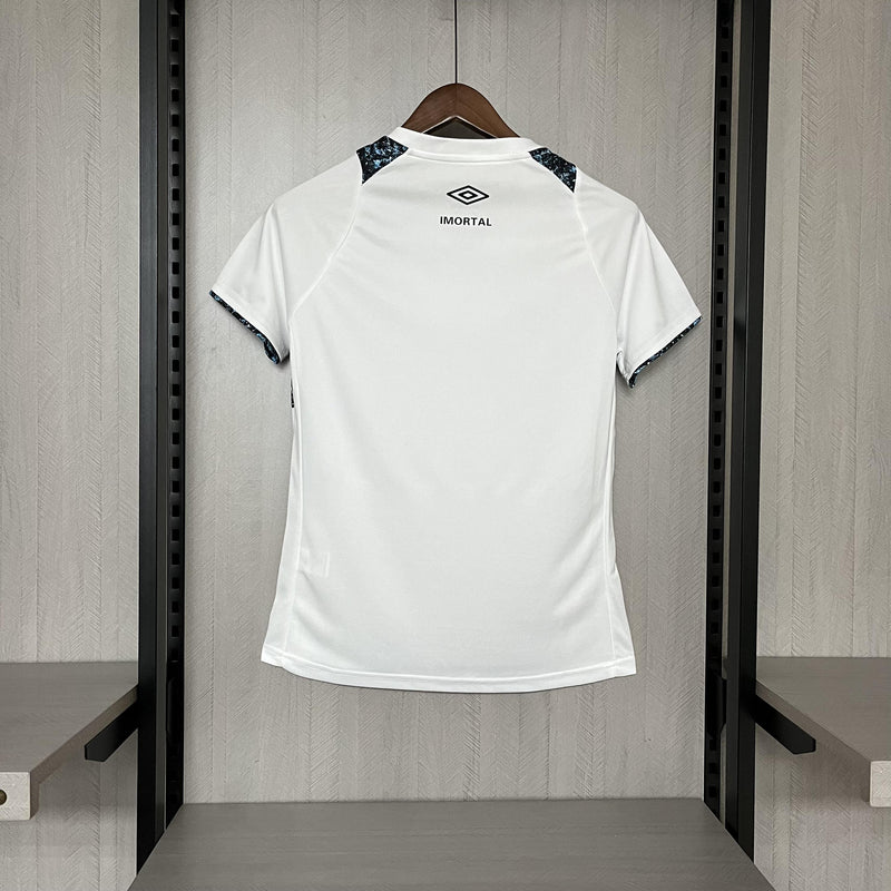 Camisa Grêmio 2024/25 II Away - Feminina - Branca