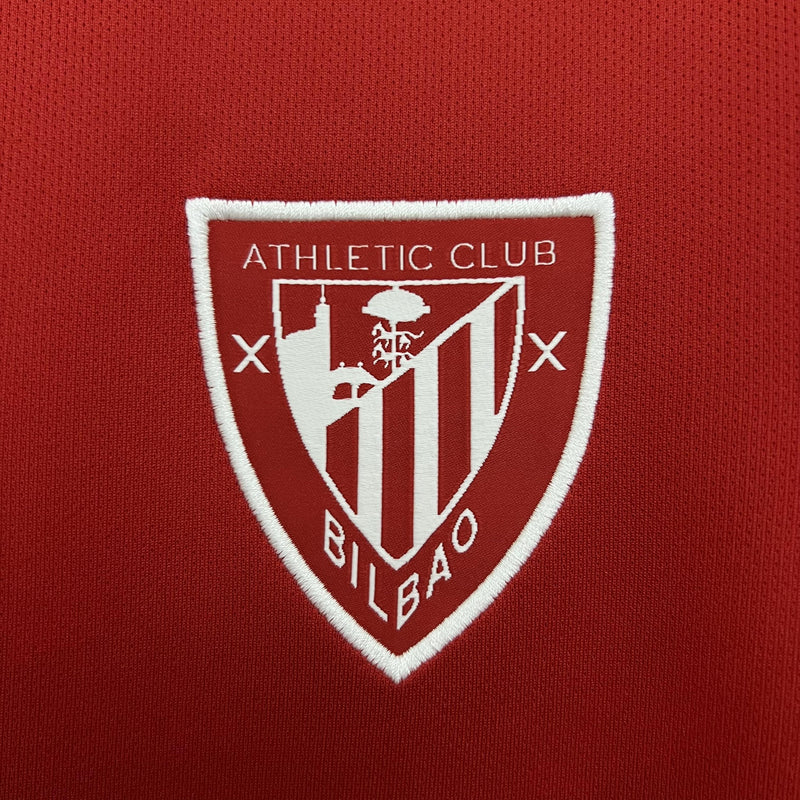 Camisa Athletic Bilbao 25/26 Goleiro Vermelha - Torcedor