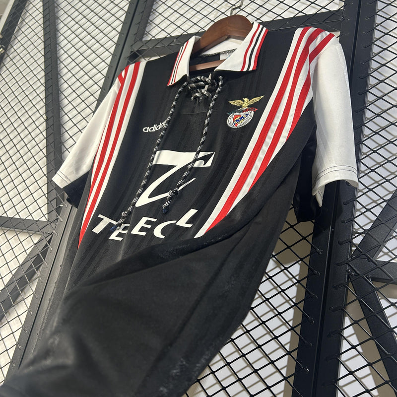 Camisa Retrô Benfica 1997/1998 II Away - Preta